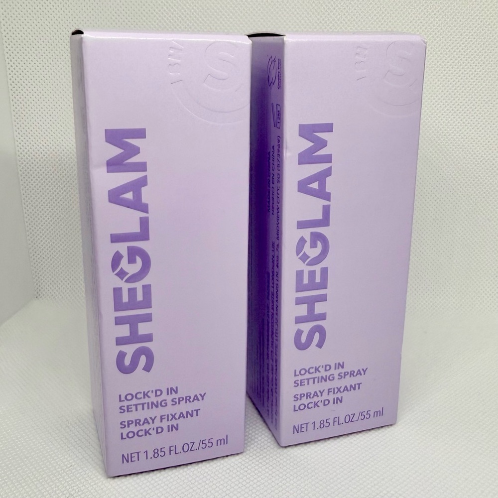 (2) SHEGLAM NWT LOCK’D IN SETTING SPRAY